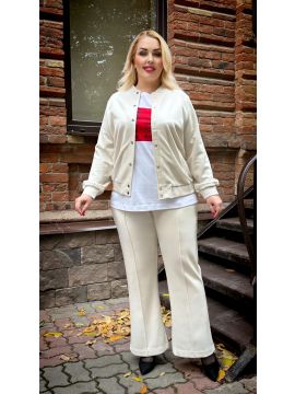 2554 733 Jacke Rundhals